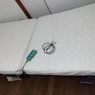 アイリスオーヤマ折り畳みコイル電動ベッド