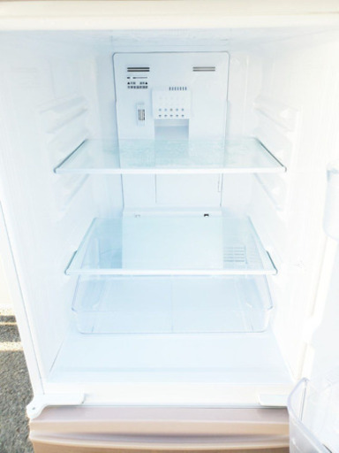 ①1332番 シャープ✨ノンフロン冷凍冷蔵庫✨SJ-14W-P‼️