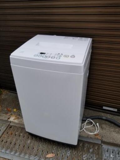 【美品】エルソニック　 2018年製　5.0kg　全自動洗濯機  EM-L50S2 2019年製