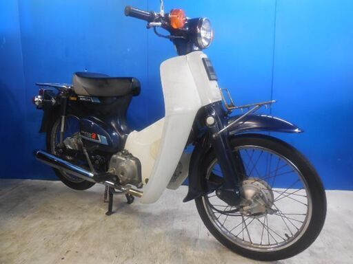 HONDA スーパーカブ50 青 秋の格安配送キャンペーン 期間限定 諸経費０円 始動確認済み 自賠責加入で乗れます 即納車有り 横浜 都筑 宮前