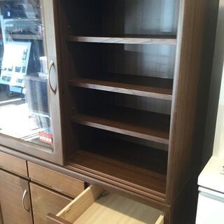 2枚扉食器棚【ﾄﾚﾌｧｸ桶川店】