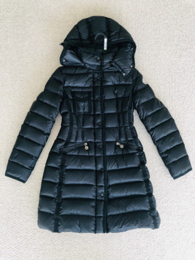 テレビで話題】 Black HERMINE 【値下】MONCLER モンクレール エルミン