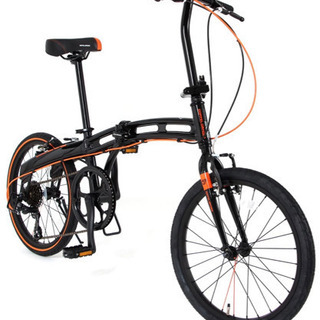 【ネット決済】7段変速20インチ折り畳み自転車　ドッペルギャンガー