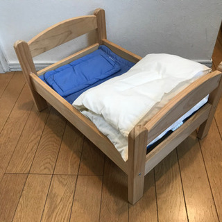 【あげます】IKEA 人形用ベッド