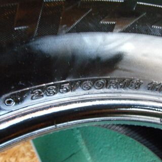 285/60R18 スタッドレス 中古4本