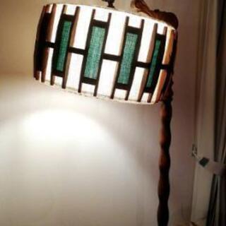 ヴィンテージ フロアランプ★サイドテーブル付