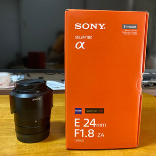 美品 ソニー単焦点レンズ SEL24F18Z | tintasmarfim.com.br