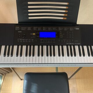 CASIO CTK-4400キーボード スタンド 椅子付き 電子キーボード CASIO CTK-4400 スタンド、椅子セット