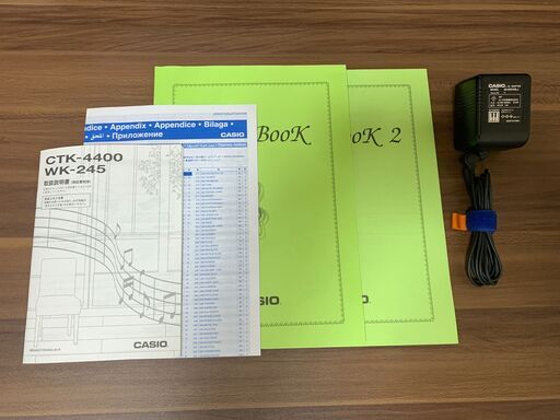 電子キーボード CASIO CTK-4400 スタンド、椅子セット