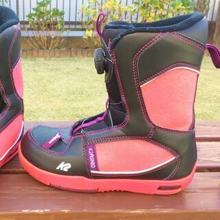 ★取引完了★小学生スノーボード用品フルセット（K2 GIRLS GROM PACKAGE他）