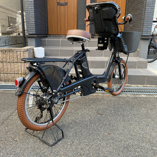 ご購入に感謝❣️満足度120%❣️子供乗せ自転車 ブラウンコーデ♪