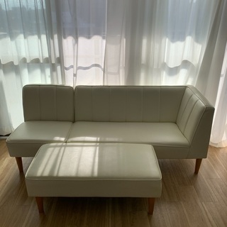 【ネット決済】白いソファ