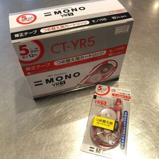 MONO　修正テープ　詰め替え用カートリッジ　モノYR5（CT-...