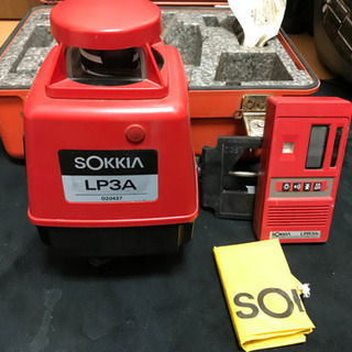 SOKIA 回転レベル LP3A＋受光器LPR3A 美品！