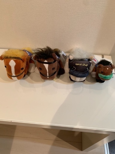 競馬 ぬいぐるみ大3、小1