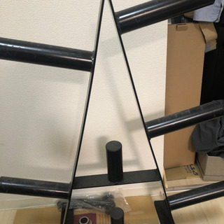 自宅トレーニングセット　4点 コンパクトに収納できる四角いフィットネスバイク「BIKEBOX」ADO-JB902