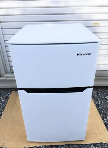 ハイセンス 冷凍冷蔵庫(幅48.1cm) 93L 2ドア 右開き HR-B95A ホワイト