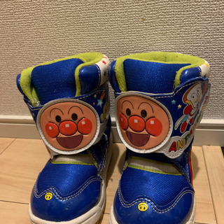 【ネット決済】冬靴　スノーブーツ　アンパンマン