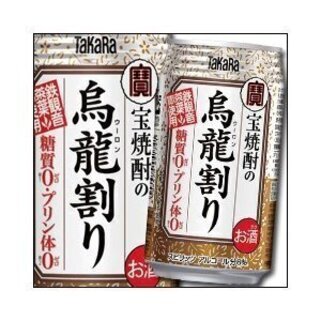 宝酒造　宝焼酎の烏龍割り335ml缶×2ケース（全48本） 賞味...