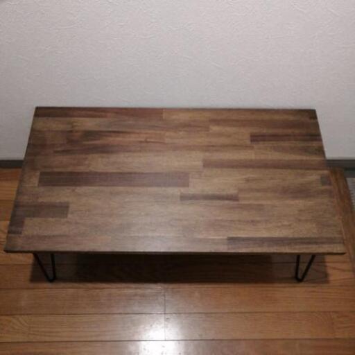 ローテーブル インダストリアル風 DIY W800