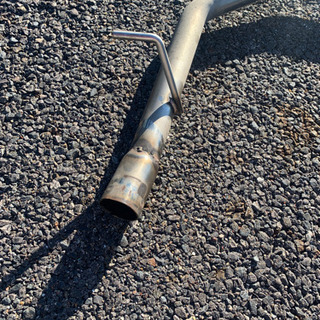 20アルファード 2本だし社外マフラー&車体側取り付けステー