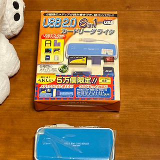 USBカードリーダライタ6in1