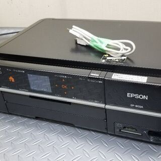 年賀状印刷にお手頃価格 Epson エプソン Ep 803a インクジェット複合機 カラリオプリンター スキャナー Pickers 笠松の プリンターの中古あげます 譲ります ジモティーで不用品の処分