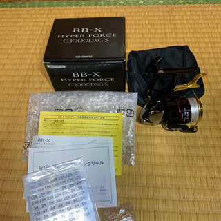 シマノ 17 BB-X ハイパーフォース C3000DXGSL ピースマスター ブラック