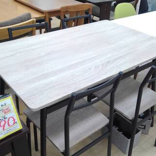 ダイニング5点セット 幅110cm 奥行70cm 高さ74.5cm