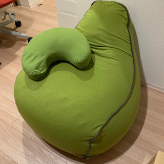 Yogibo Lounger ラウンジャー ＆ Moon Pillow ムーンピロー ライムグリーン bravodentaldallas.com