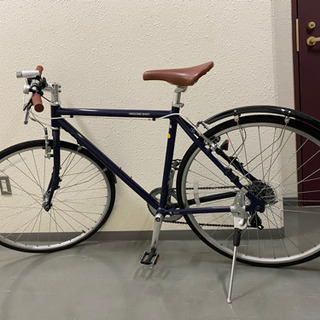 美品です！クロスバイク(ネイビー)