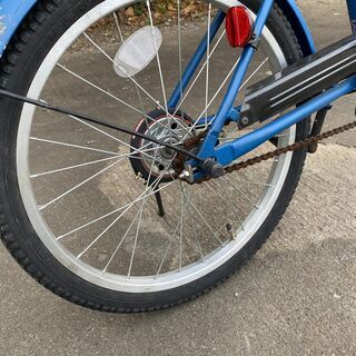 MIMOLETTE 折りたたみ自転車 青 ミモレット BAA-O 20インチ 折りたたみ自転車