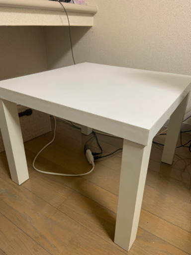 譲 ニトリの白テーブルローテーブル ゆたん 桜上水のテーブル 座卓 ローテーブル の中古あげます 譲ります ジモティーで不用品の処分