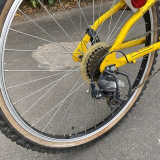 マウンテンバイク tonino ランボルギーニ 26インチ イエロー