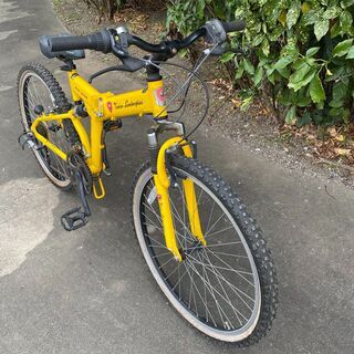 マウンテンバイク tonino ランボルギーニ 26インチ イエロー