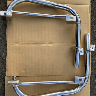 デリカスターワゴン　フロントステップ 三菱 デリカ スターワゴン ワンオフフロントステップガード 美品絶版品