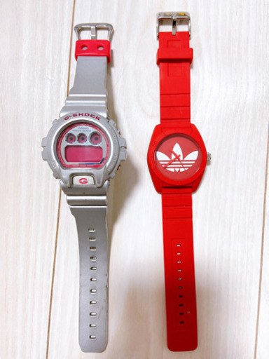 G-SHOCKとadidasの時計