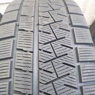 195/65R15 2017年製スタッドレスタイヤ ＋ ホイール × 4本セット