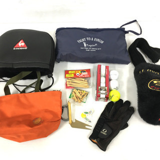 SOLD！◆Taylor Made 等◆ゴルフクラブ 14本セット＋Titleist キャディバッグ＋レインウェア等付属品多数付