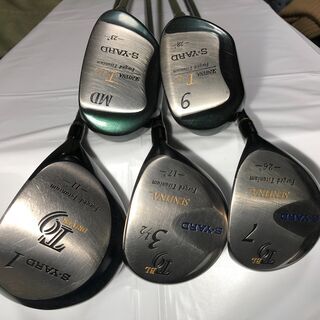 ゴルフ フル セット レディース 14本 S-YARD かわいいバッグ ヘッドカバー付き