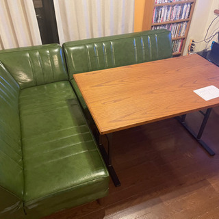 ニコアンド　ダイニングテーブル　ソファ　テーブル