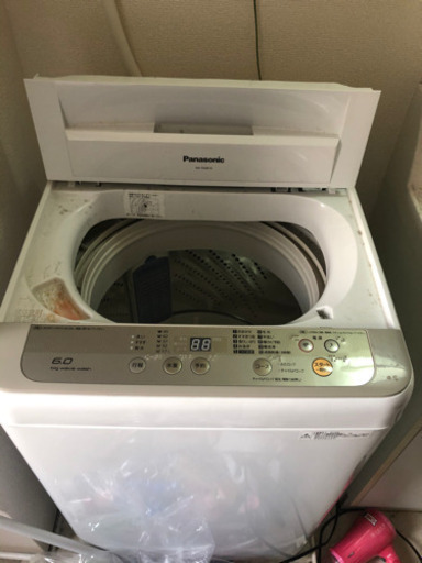 パナソニック洗濯機　値下げしました容量6kq 2016年 余り使用して無くきれいです。ご近所で有れば配達可