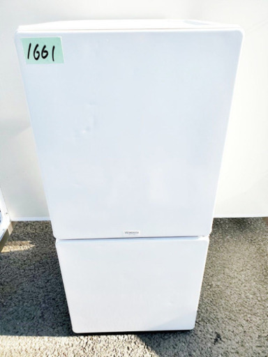 1661番 MORITA✨ノンフロン冷凍冷蔵庫✨MR-F110MB‼️