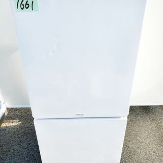 1661番 MORITA✨ノンフロン冷凍冷蔵庫✨MR-F110MB‼️ 1661番 MORITA✨ノンフロン冷凍冷蔵庫✨MR-F110MB‼️