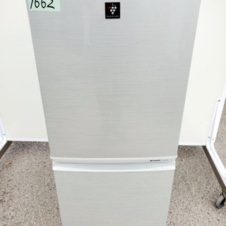 1869番 シャープ✨ノンフロン冷凍冷蔵庫✨SJ-PD14X-N‼️