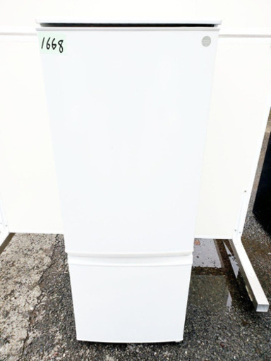 1668番 シャープ✨ノンフロン冷凍冷蔵庫✨SJ-K17T-FG‼️
