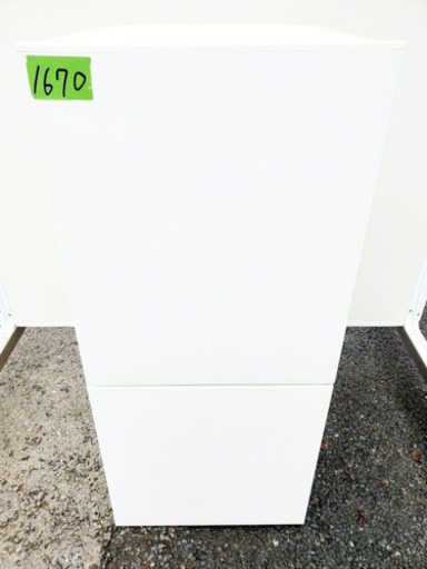 1670番 U-ING✨冷凍冷蔵庫RMJ-11A‼️