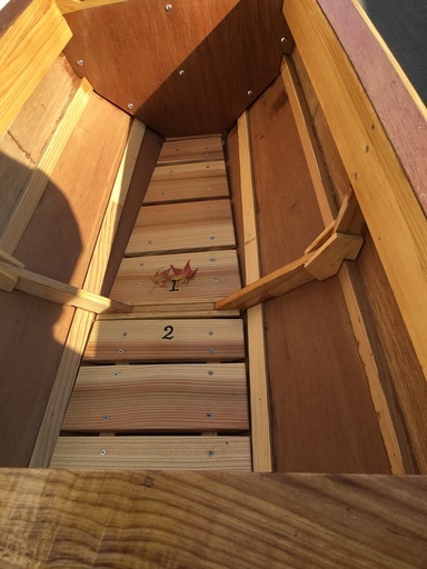 木工房製作※ボート・カヌー 2人乗り 軽量ベニヤ製：手渡し希望