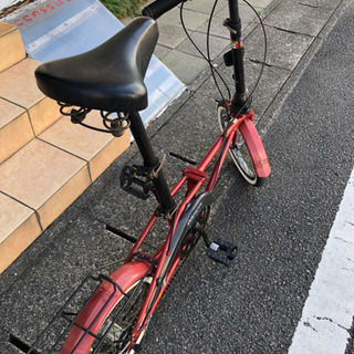 折りたたみ自転車 OLD ダホン 16インチ RED