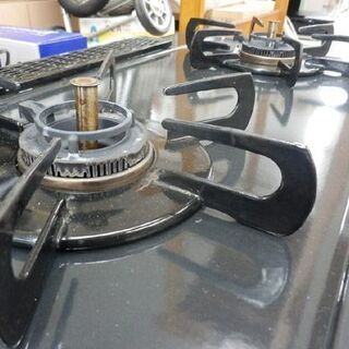 プロパンガステーブル 2016年製 IC-N90KB-R 右強火力コンロ ガスコンロ ガス台 LPガス  グリル有 2口 ペイペイ対応 札幌市西区西野